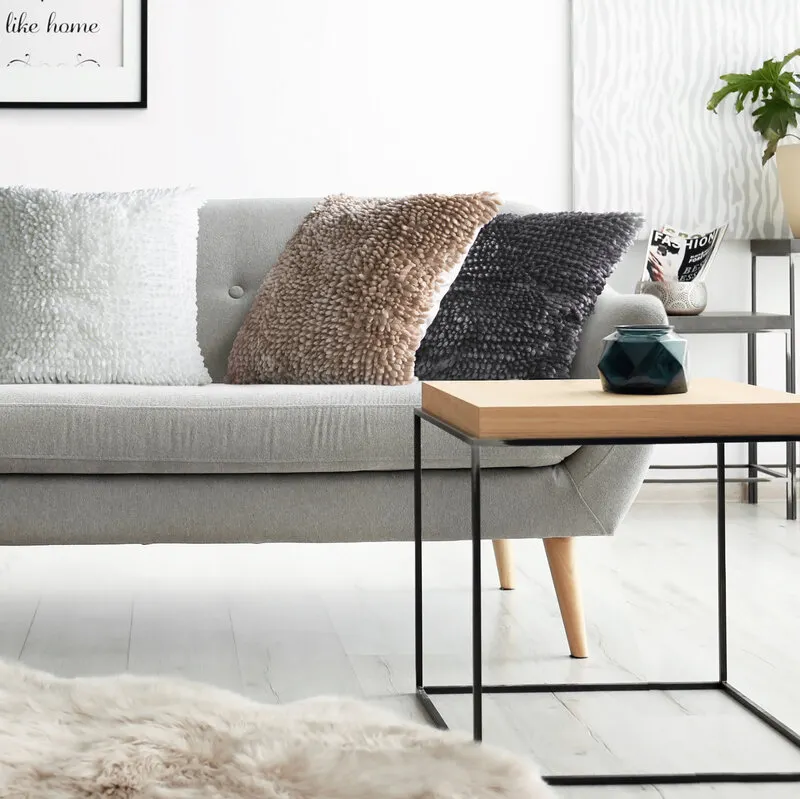 POSZEWKA PILAR 45X45 CM KORALOWY - EU_349660