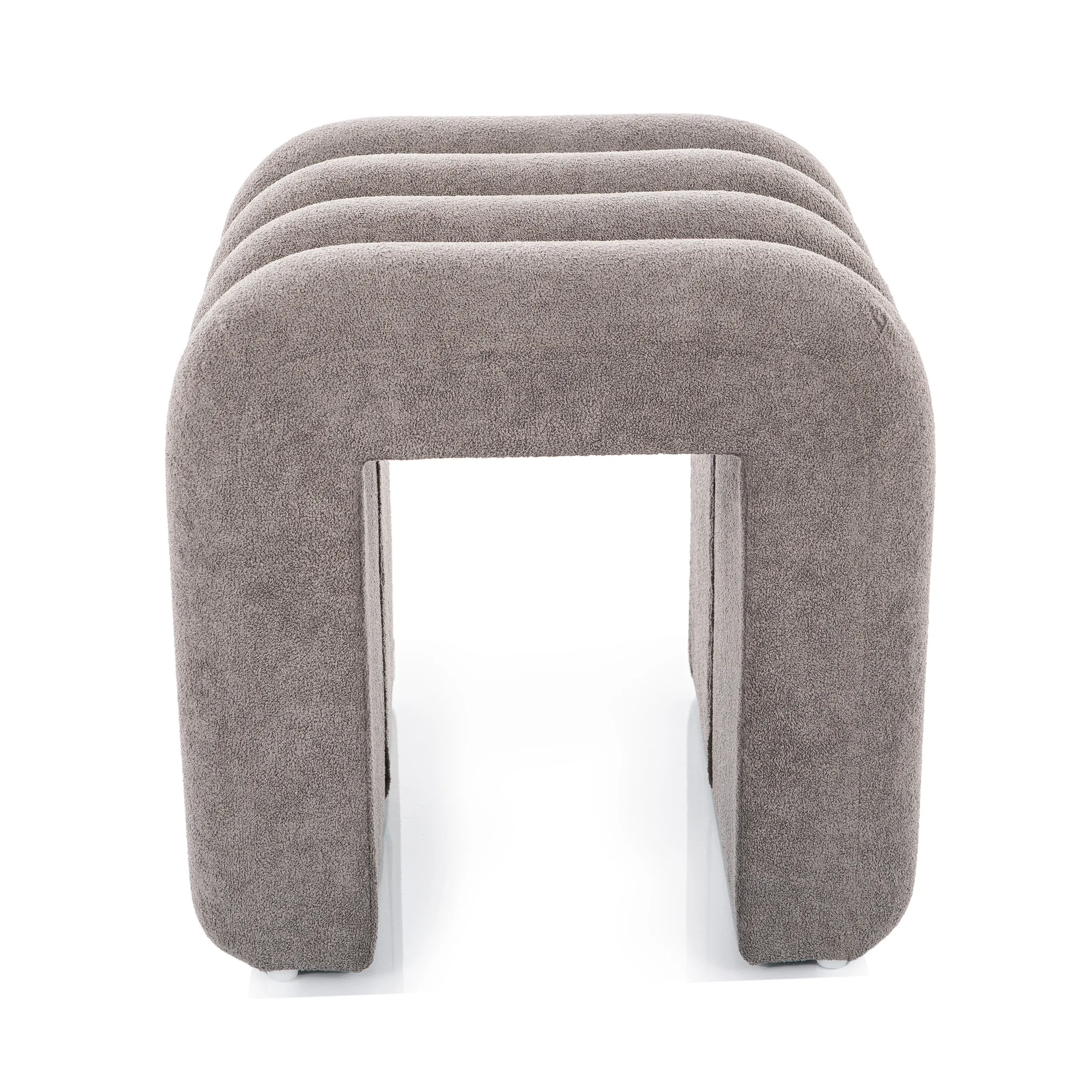 Puf TICA 40x38x40 szary - TICASZ