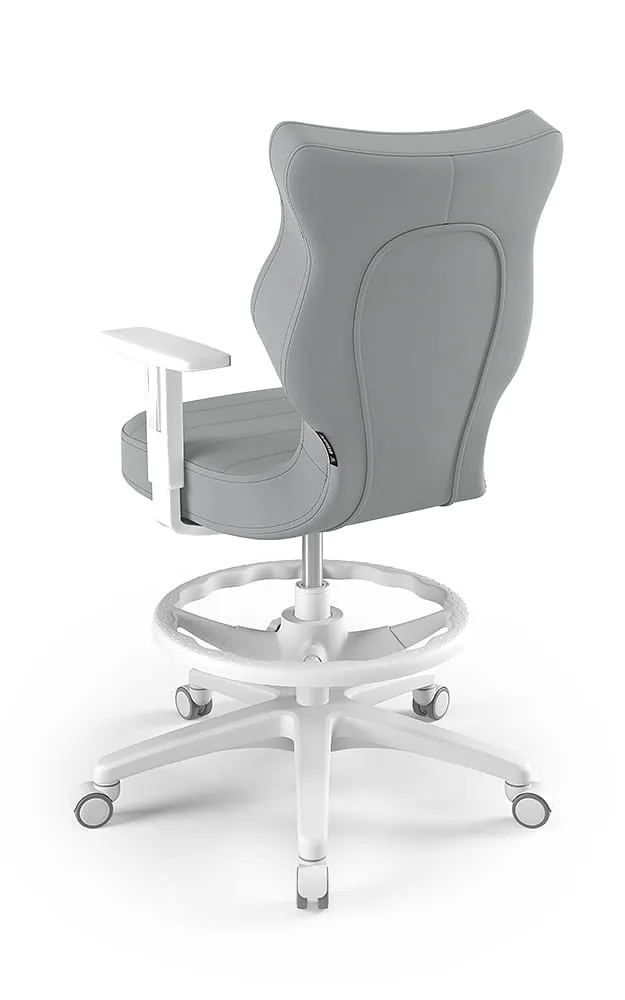 Krzesło młodzieżowe Duo biały Velvet 03 rozmiar 5 WK+P - CD-D-5-A-B-VT03