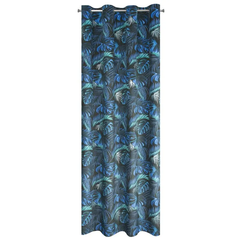 ZASŁONA GOTOWA LAZUR 140 X 250 CM CZARNY - EU_374404