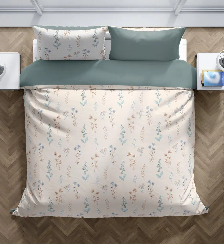 Pościel komplet COTTAGE HOME 018 bawełna 140X200+70X90 wielokolorowy - FARO_30005