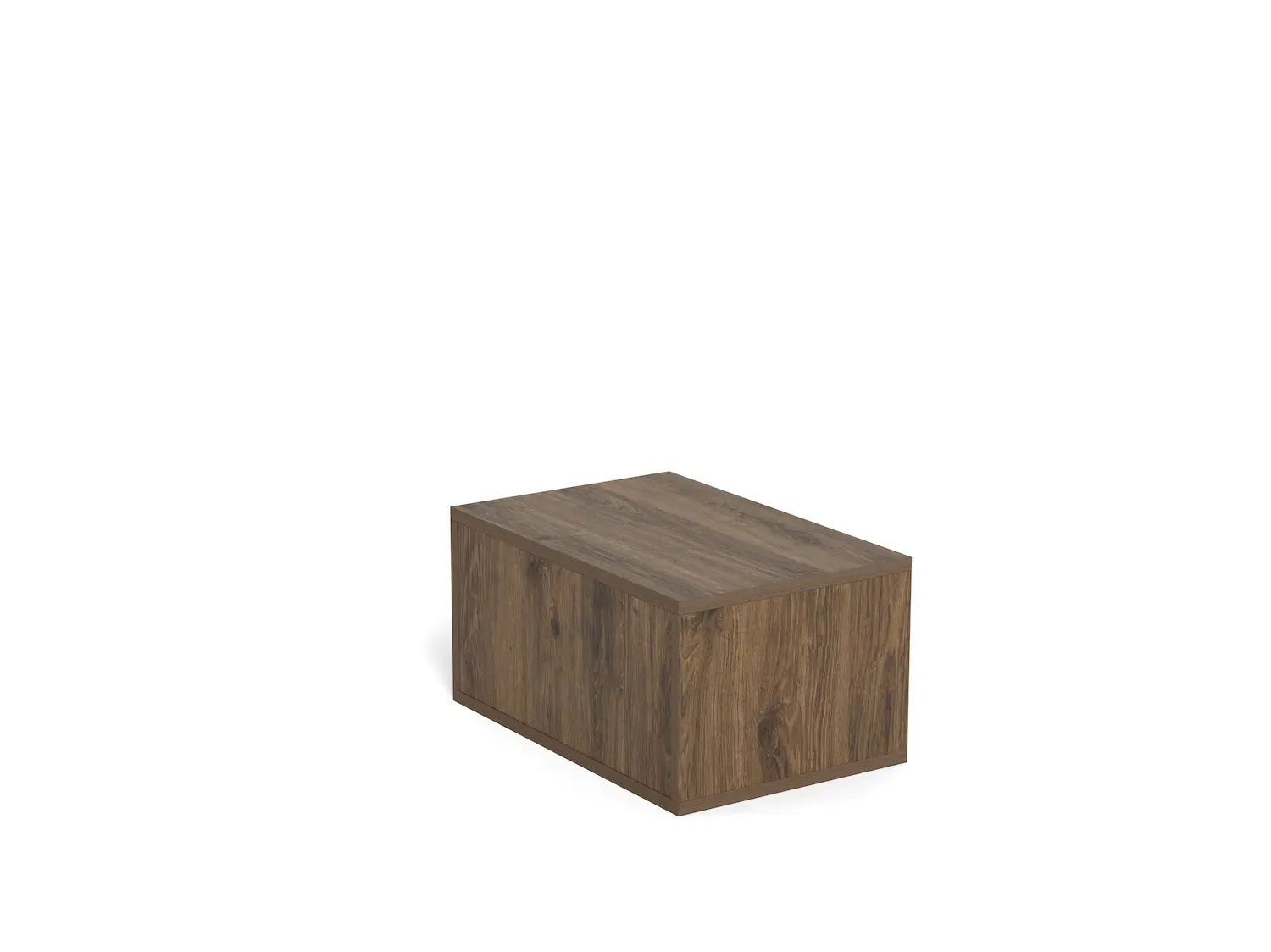 Szafka nocna z 1 szufladą PALMDALE 46 cm dąb wędzony - 0000111000