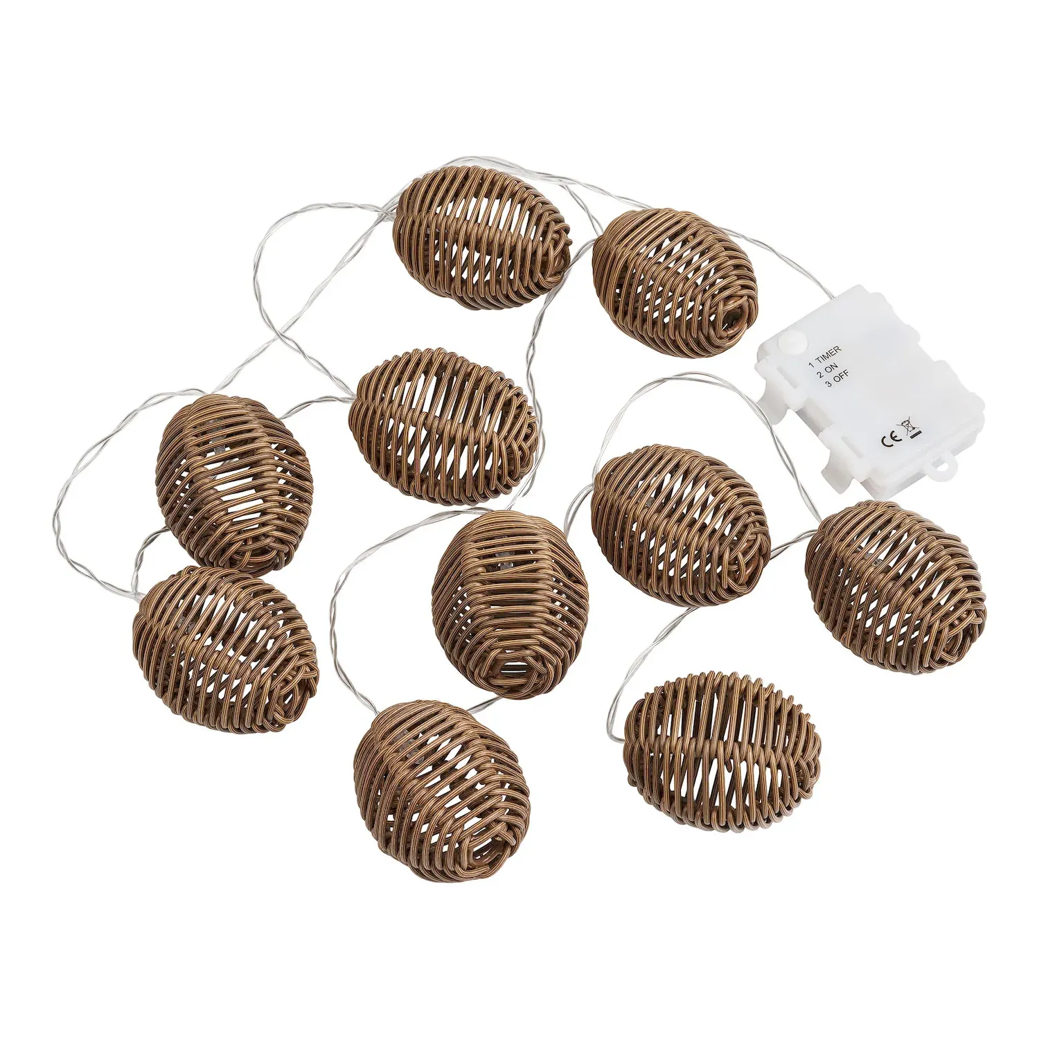 Lampka łańcuchowa CARLISLE Led naturalny