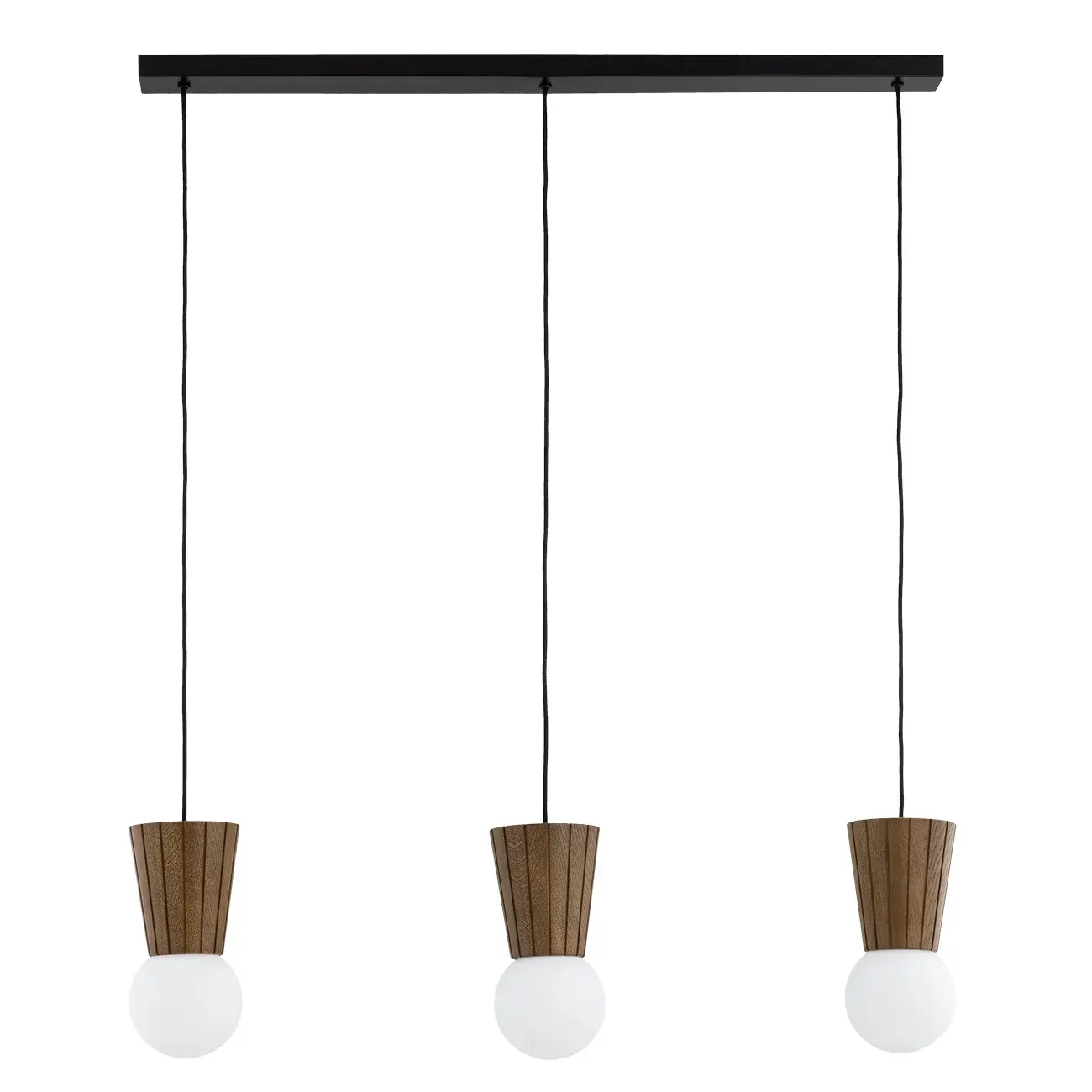 VOLANTE lampa wisząca 3 pł. 6358 brązowy — zdjęcie 7